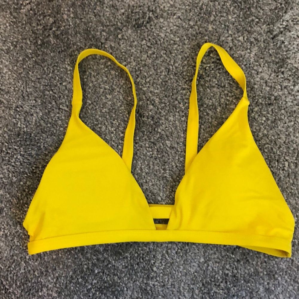 Yellow bikini